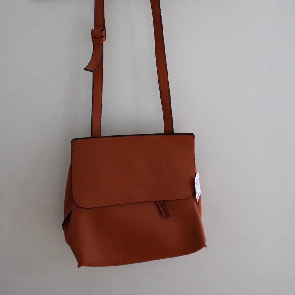 Free People NWT Brown Shoulder Bag